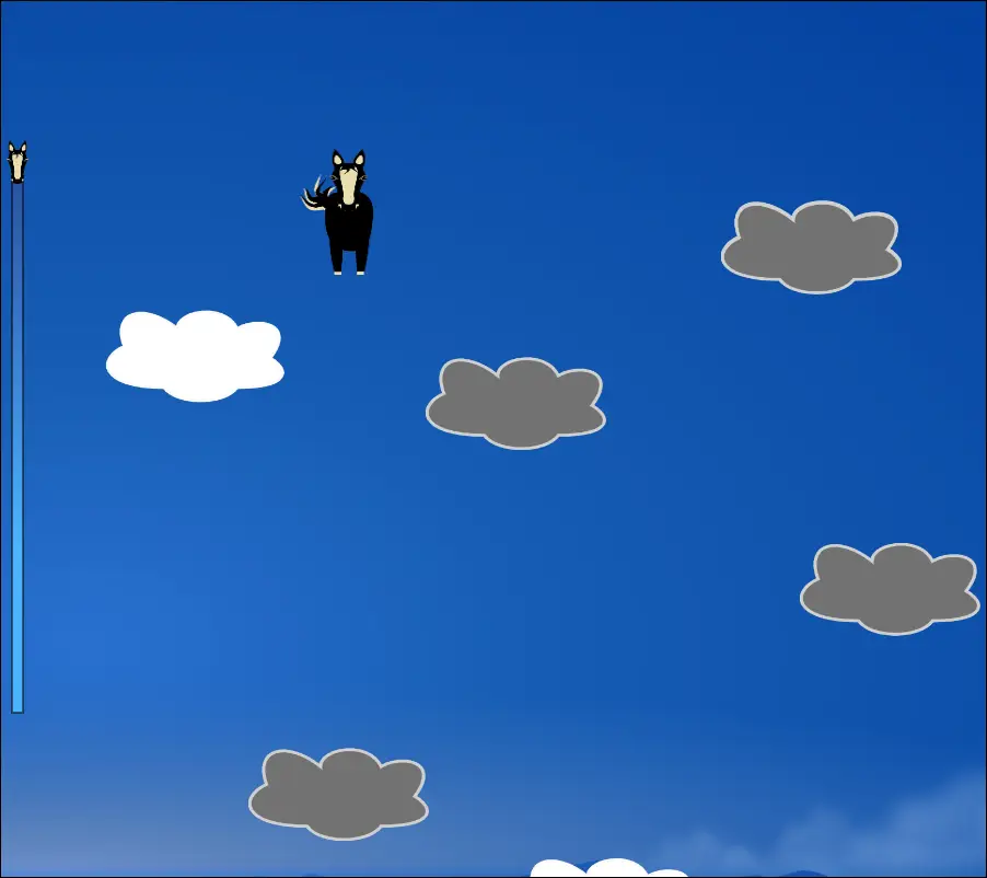 Horse Skydiving Game