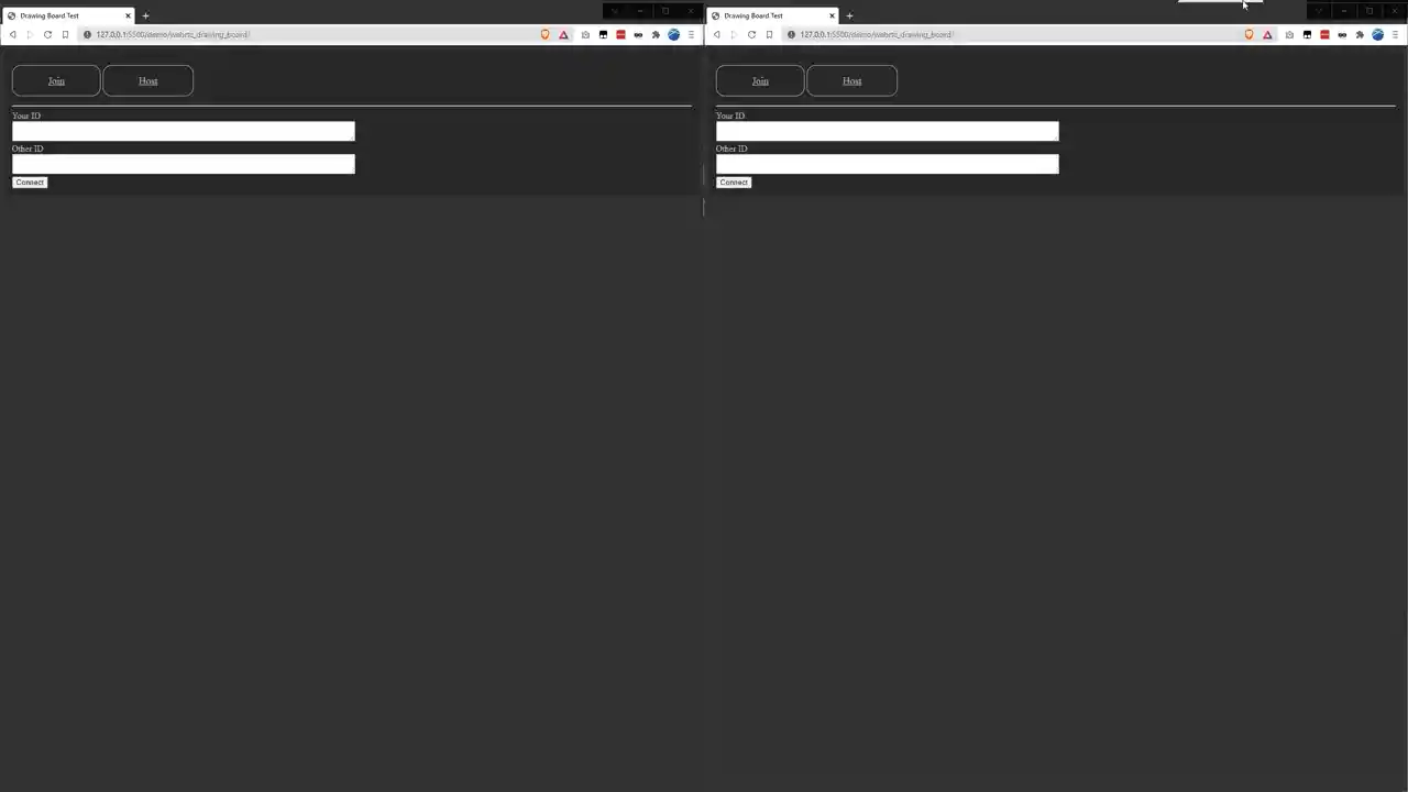 WebRTC Drawing Board